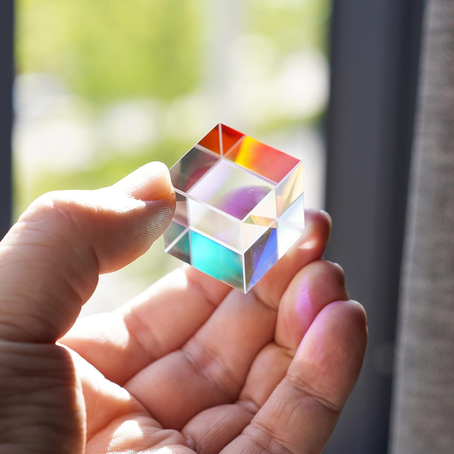 Art Craft Optical - 미니 K9 크리스탈 큐브 비즈 RGB