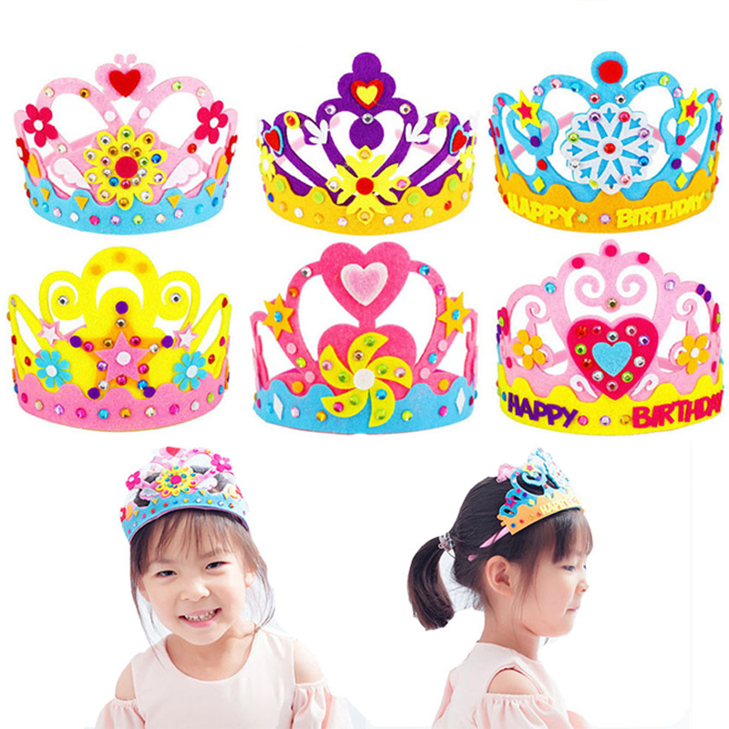 Art Craft For Toddlers - DIY 공예 장난감 크라운 크리 에이