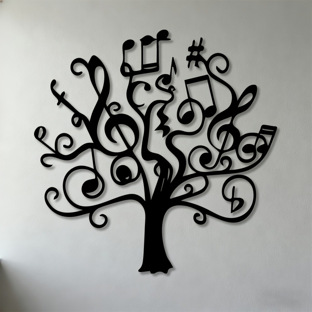 Art And Craft Studio - CIFBUY 금속 벽 예술 음표 철
