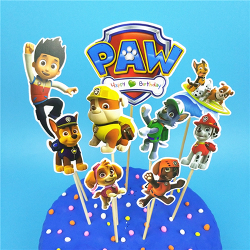 Paw Patrol Skye 만화 애니메이션 피규어 케 - Art Craft Party 리뷰 및 가격