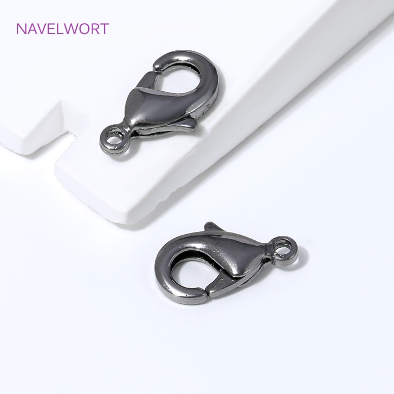 검정 도금 황동 12mm 로브스터 클래스프 연결 부품, - Art Craft Diy 리뷰 및 가격