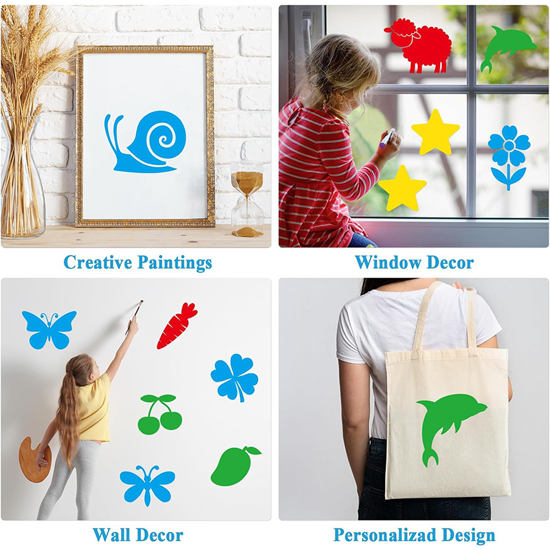 10/20pcs 페인팅 템플릿 드로잉 스텐실 DIY 만 - Art Craft Diy 리뷰 및 가격