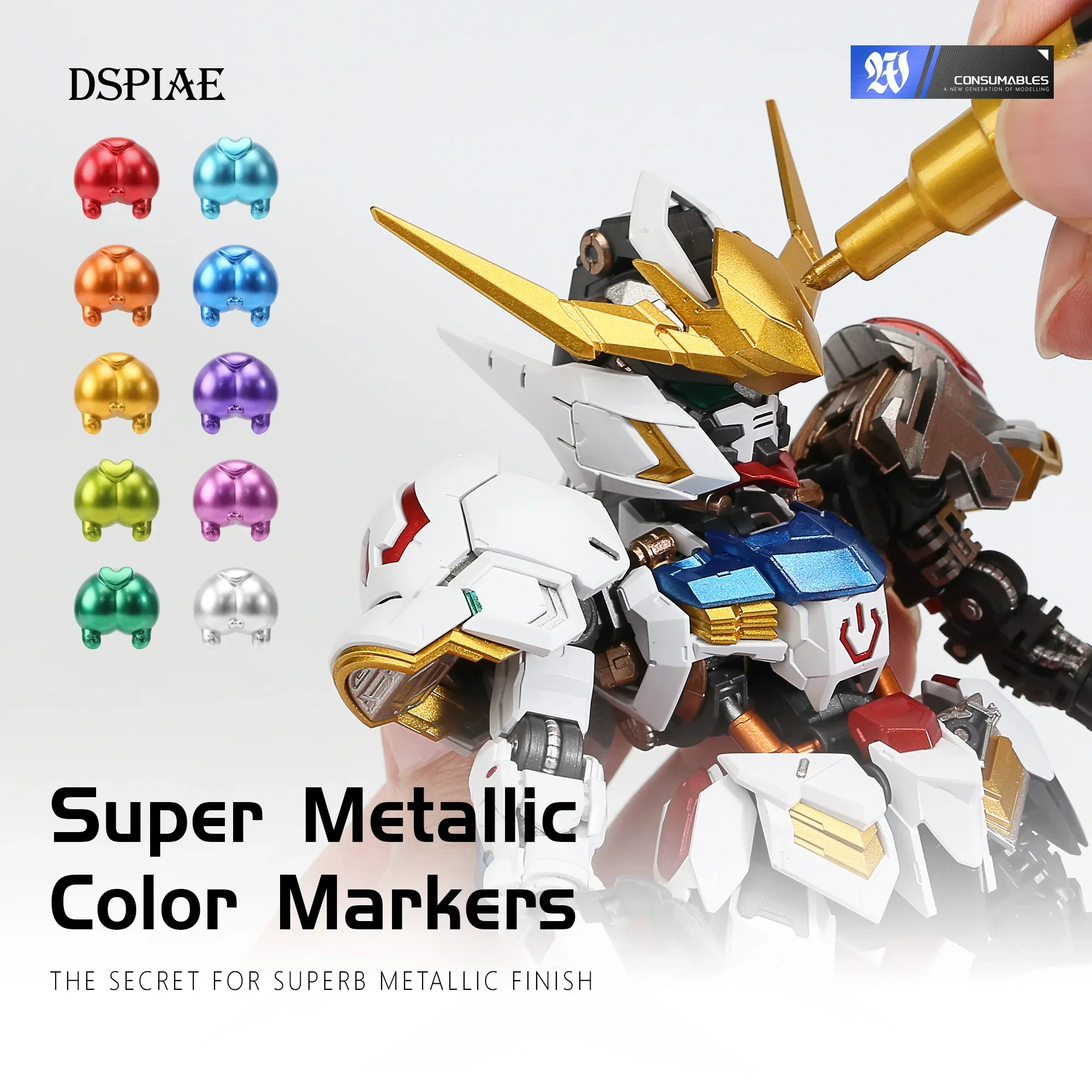 DSPIAE MKA 슈퍼 메탈릭 마커 브러쉬 펜 친환경 - Illustration Marker Set 리뷰 및 가격