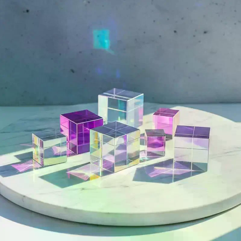 미니 K9 크리스탈 프리즘 큐브 광학 유리 RGB 분산 - Art Craft Optical 리뷰 및 가격