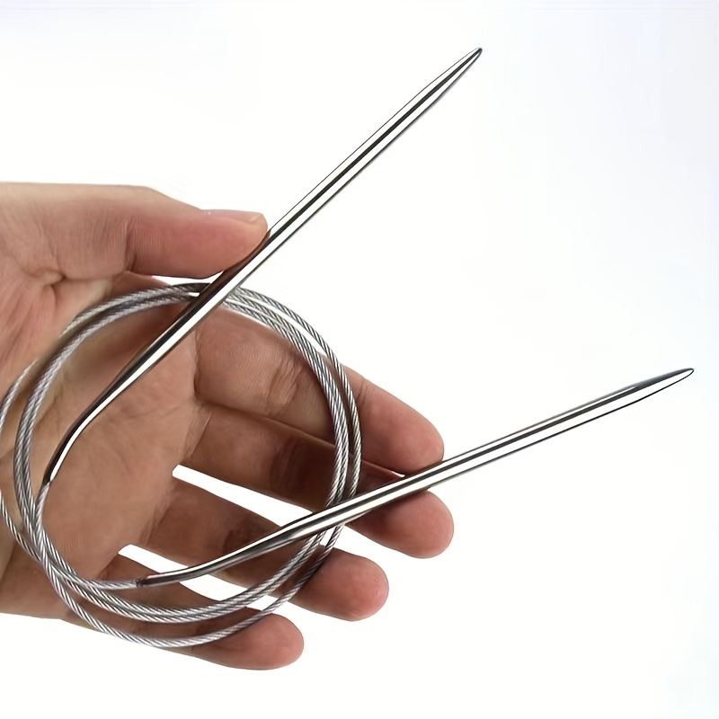 스테인리스 스틸 원형 뜨개질 바늘 세트, 2/2.5/3 - Knitting Needle Circular 리뷰 및 가격