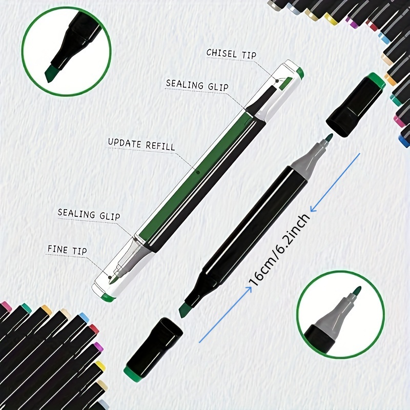 전문가용 영구 스케치 마커 – 아트 일러스트레이션 및  - Illustration Marker Set 리뷰 및 가격