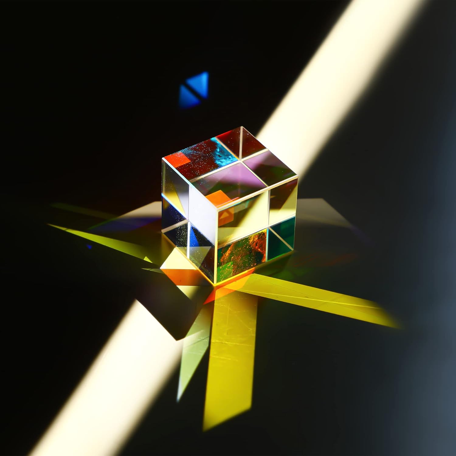 미니 K9 크리스탈 큐브 비즈 RGB 광학 유리 분산  - Art Craft Optical 리뷰 및 가격
