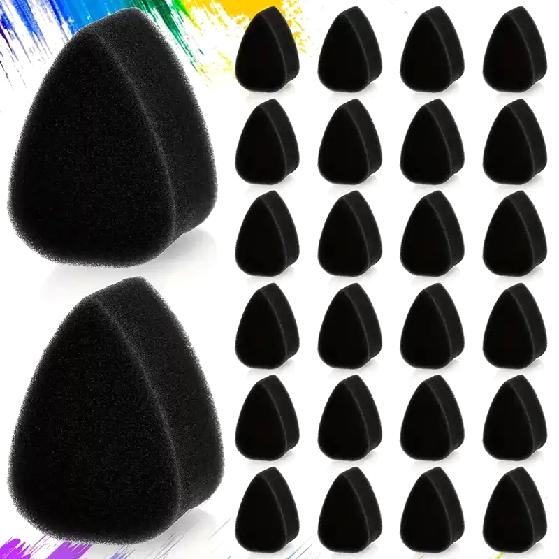 10PCS 꽃잎 모양 페이스 페인트 스폰지 폼 페인팅  - Art Craft For Toddlers 리뷰 및 가격