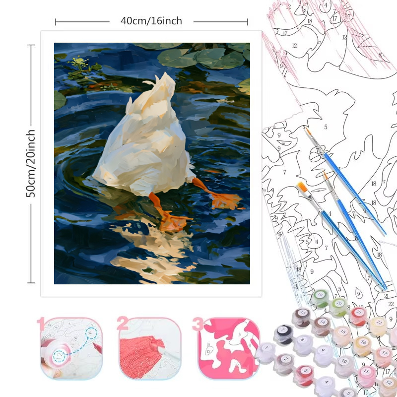 성인 초보자를 위한 페인트 바이 넘버스 키트 40X50 - Art Craft Duck 리뷰 및 가격