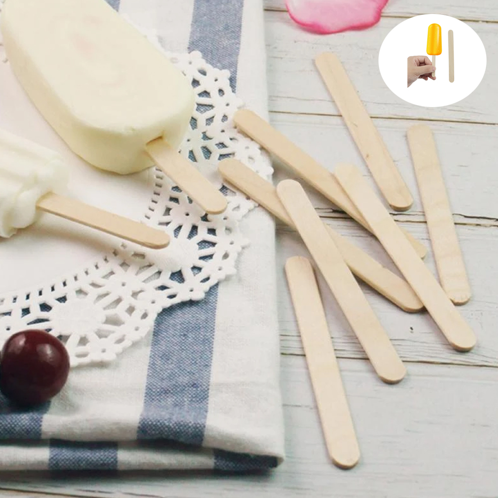 아이스크림 팝시클 스틱, 천연 나무 스틱, 아이스크림  - Art Craft With Ice Cream Stick 리뷰 및 가격