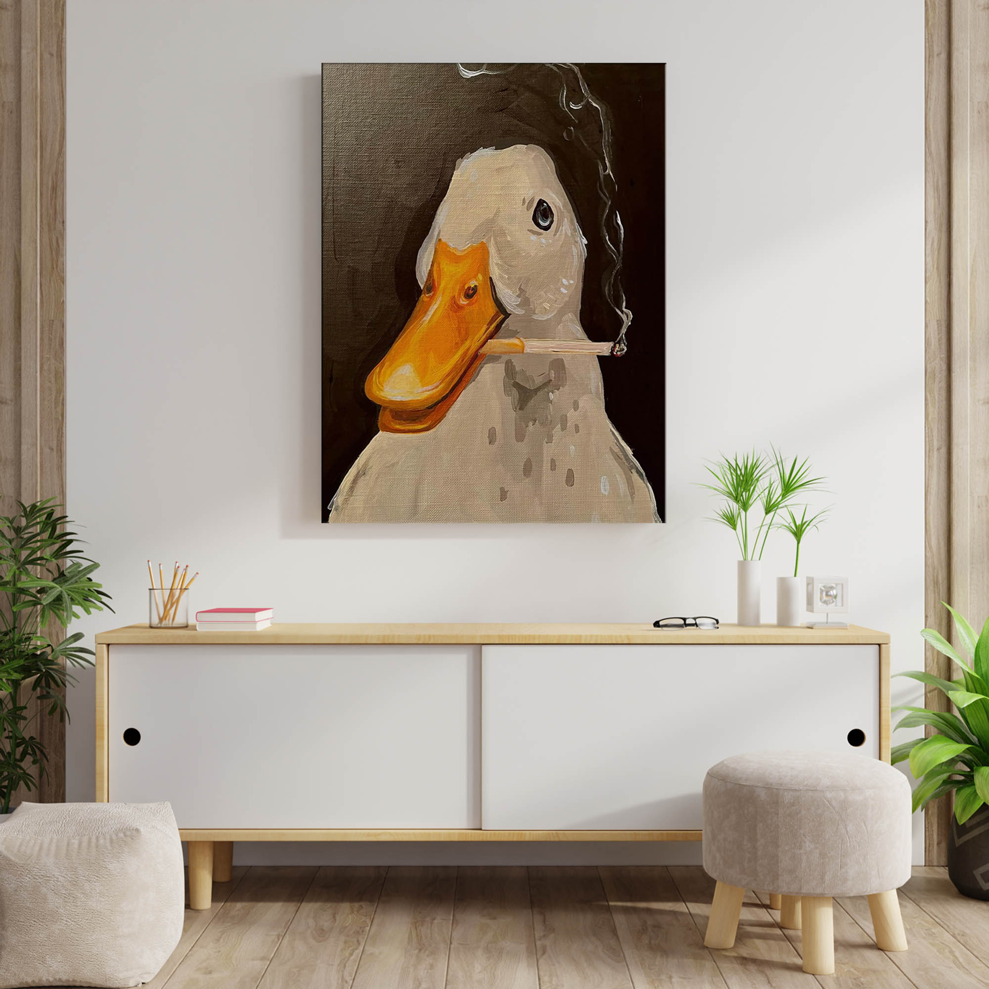 오리 재미 그림 캔버스 벽 아트 그림 크리 에이 티브  - Art Craft Duck 리뷰 및 가격