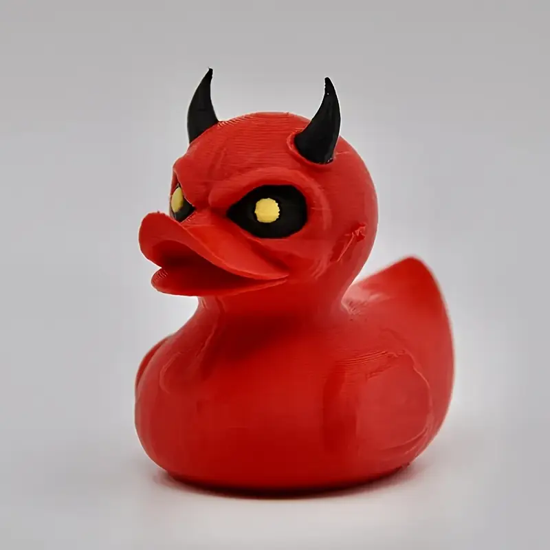 3D 프린팅 악마 오리 조각상 다크 악마 오리 고딕 스 - Art Craft Duck 리뷰 및 가격