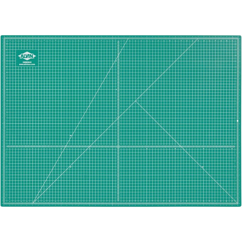 양면 자가복원 커팅 매트, 30x42인치, 녹색/검정색 - Art Craft Us 리뷰 및 가격