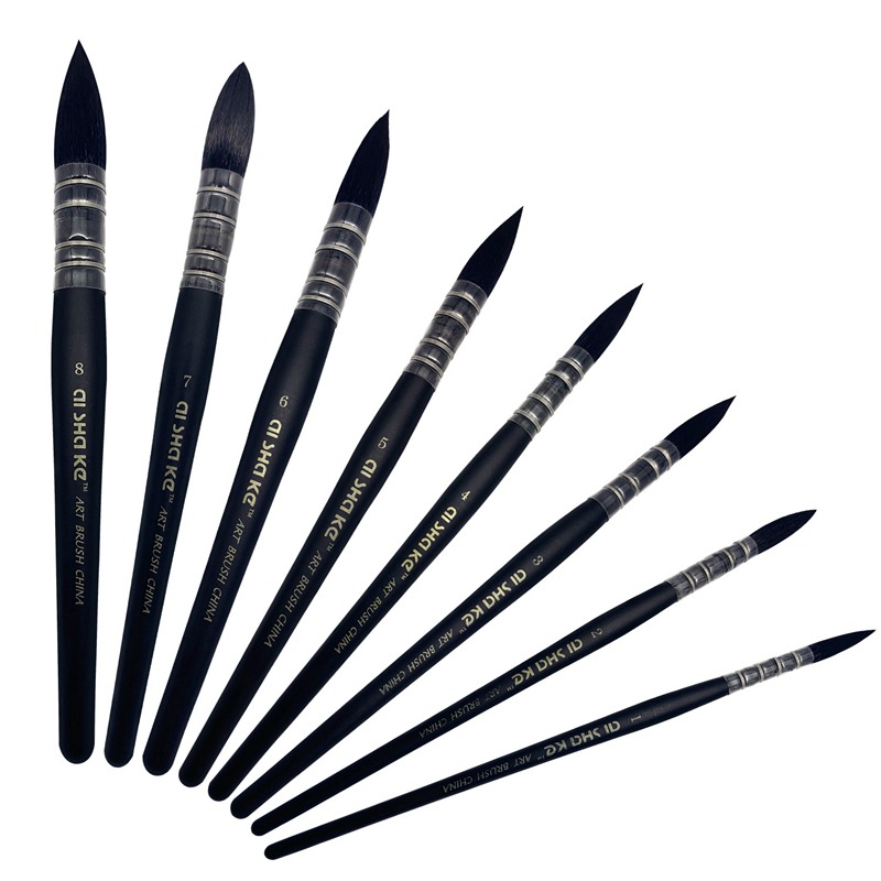 1pc 걸레 수채화 물감 페인트 브러시 아티스트 나일론 - Gouache Paint Set 리뷰 및 가격