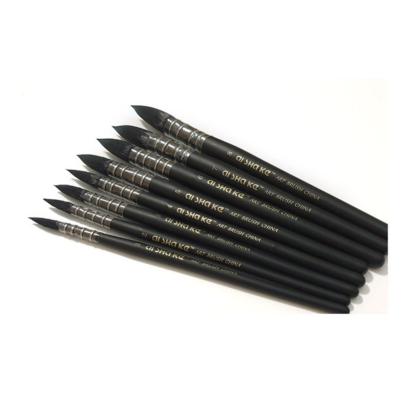 1pc 걸레 수채화 물감 페인트 브러시 아티스트 나일론 - Gouache Paint Set 리뷰 및 가격
