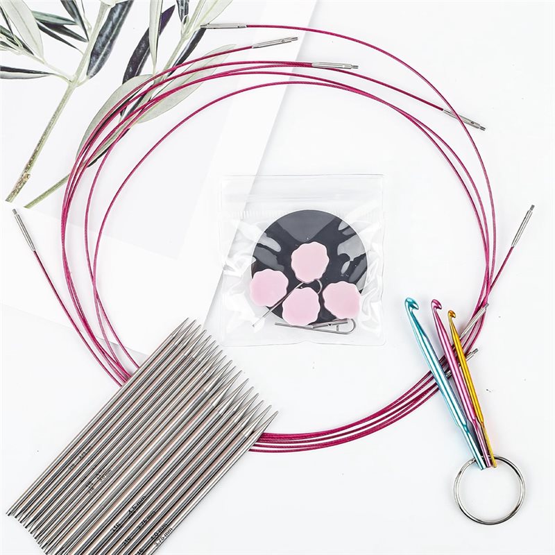 미국 사이즈 1, 1.5, 2, 2.5, 4, 5, 6 - Knitting Needle Circular 리뷰 및 가격