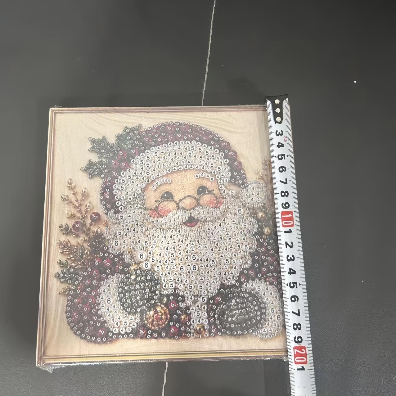 크리스마스 진주 다이아몬드 페인팅 아트 키트 (액자 포 - Art Craft Party 리뷰 및 가격