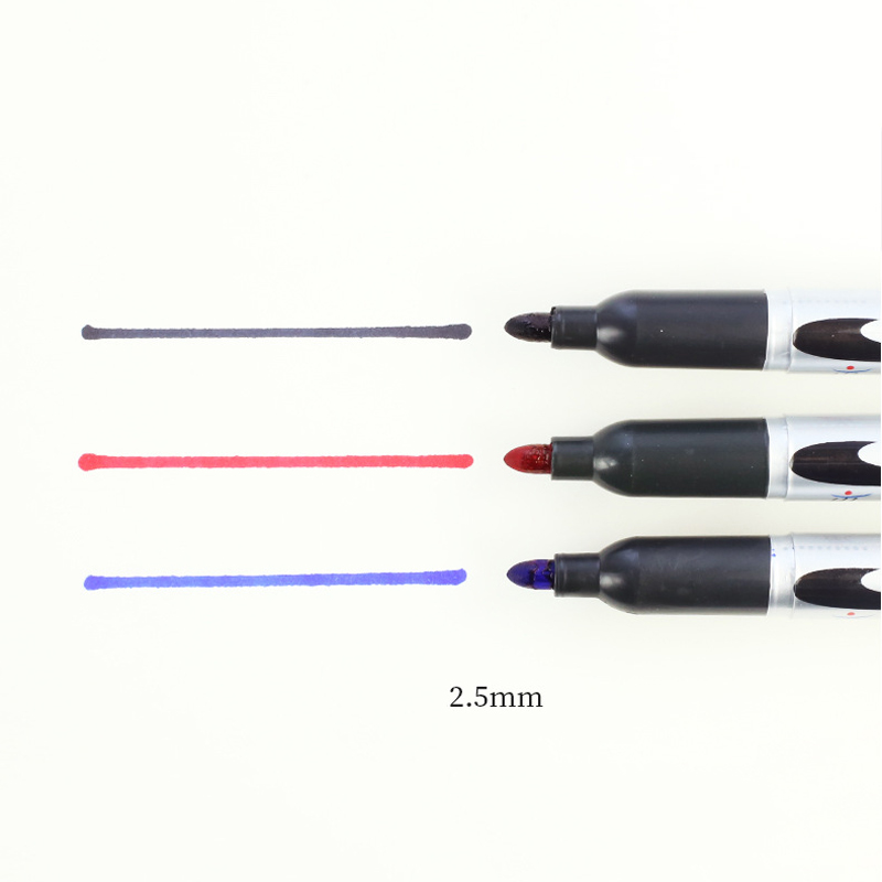 잉크 세트 포함 방수 영구 유성 마커 펜, 블랙, 레드 - Illustration Marker Set 리뷰 및 가격
