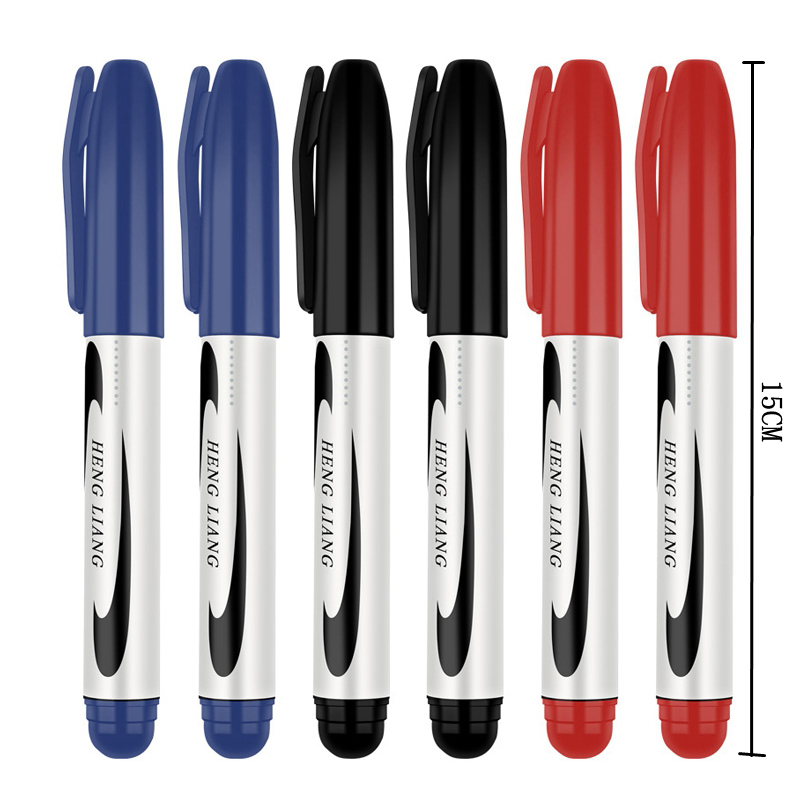 잉크 세트 포함 방수 영구 유성 마커 펜, 블랙, 레드 - Illustration Marker Set 리뷰 및 가격