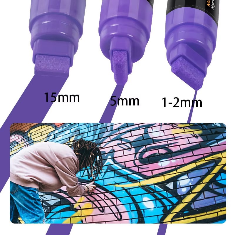 10/12 색상 점보 15/10mm 아크릴 페인트 마커 - Art Craft Jumbo 리뷰 및 가격