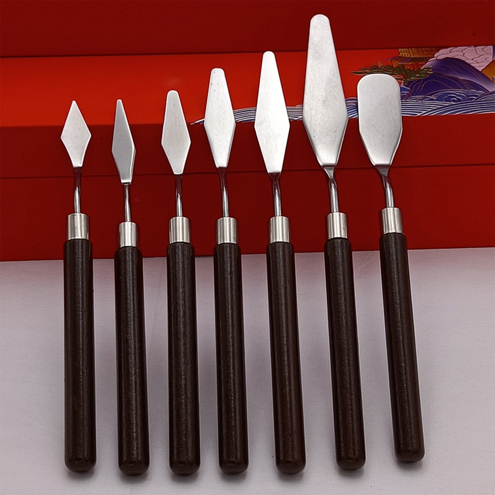 5pcs 아트 유화 스크레이퍼 페인트 스크레이퍼 구 아 - Gouache Paint Set 리뷰 및 가격