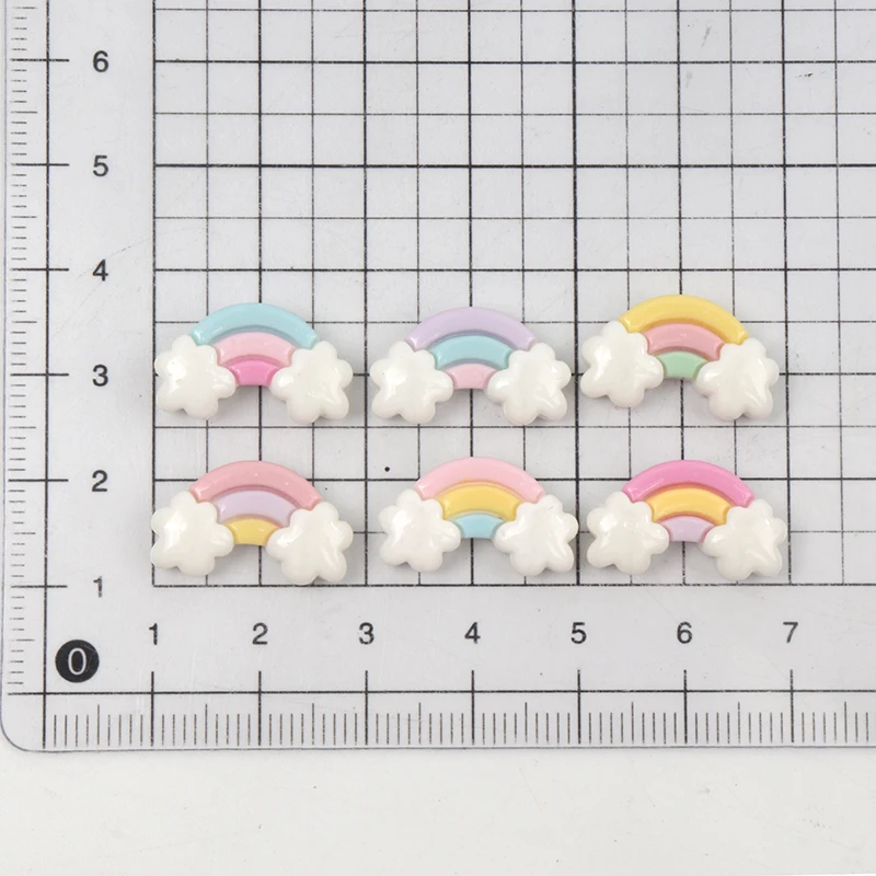 30Pcs/300pcs 미니 수지 레인보우 플랫 스크랩 - Art Craft For Toddlers 리뷰 및 가격