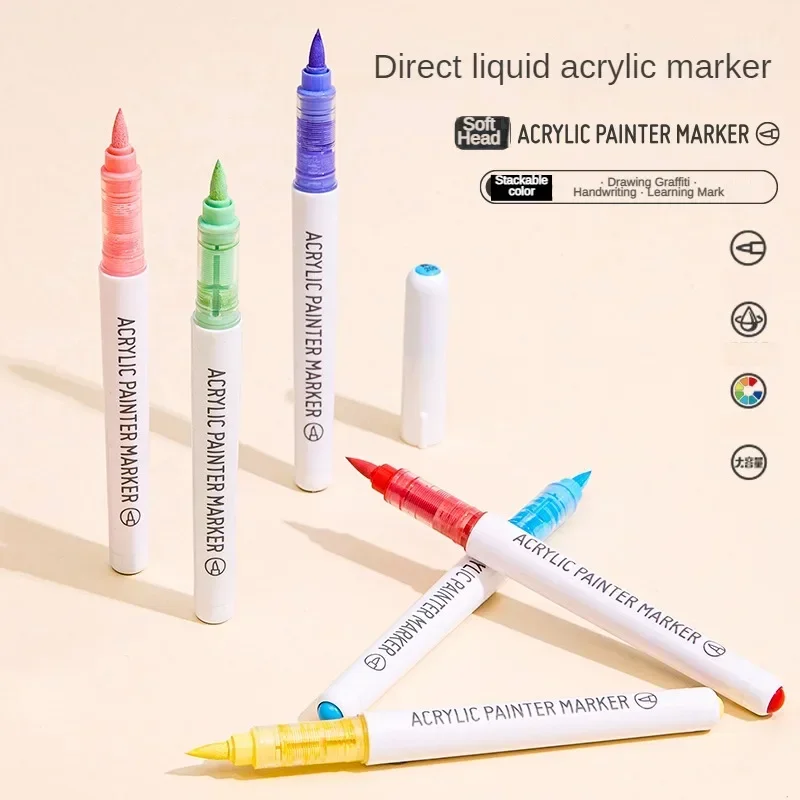LANGUO 171/9 색상 직접 사용 가능한 액체 아 - Illustration Marker Set 리뷰 및 가격