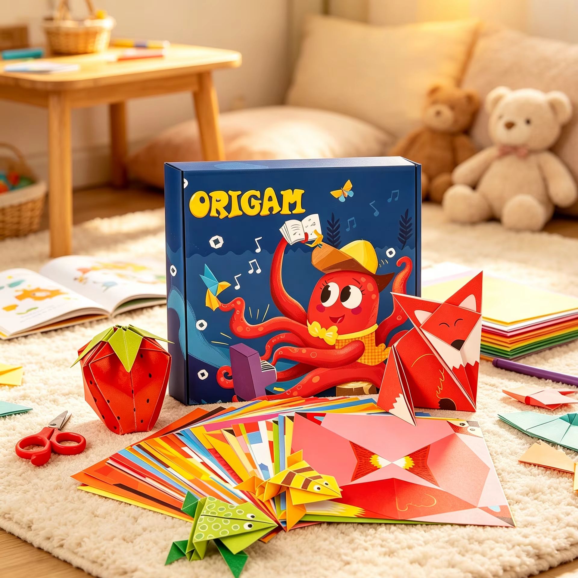 108페이지 몬테소리 만화 동물 종이접기 세트, DIY - Art Craft For Toddlers 리뷰 및 가격
