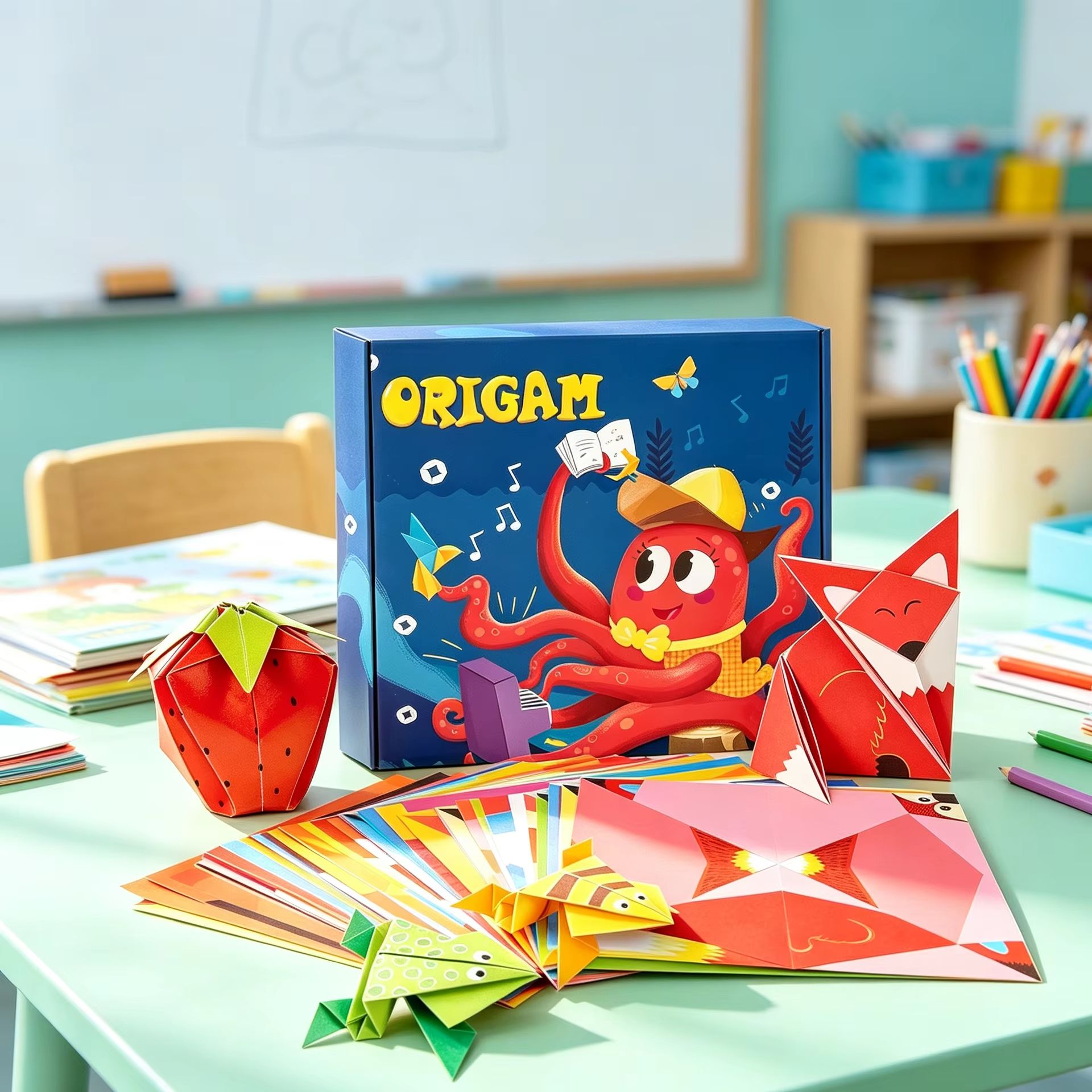 108페이지 몬테소리 만화 동물 종이접기 세트, DIY - Art Craft For Toddlers 리뷰 및 가격