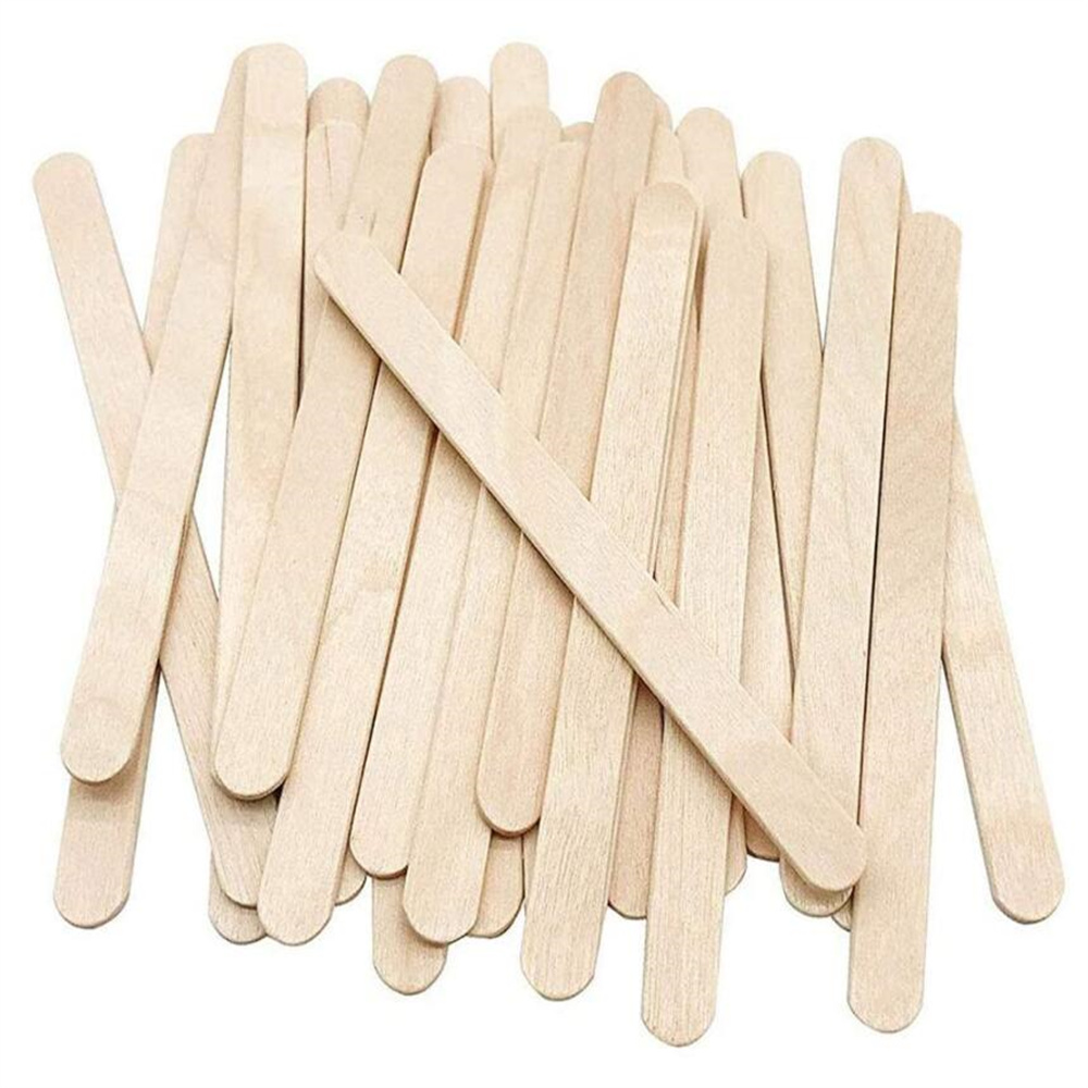 50개 11.4cm 천연 나무 아이스크림 막대 다용도  - Art Craft Jumbo 리뷰 및 가격