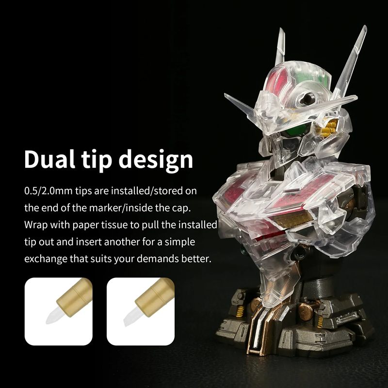 메탈릭 마커 메카 페인팅용 컬러링 펜 페인트 도구 세트 - Illustration Marker Set 리뷰 및 가격