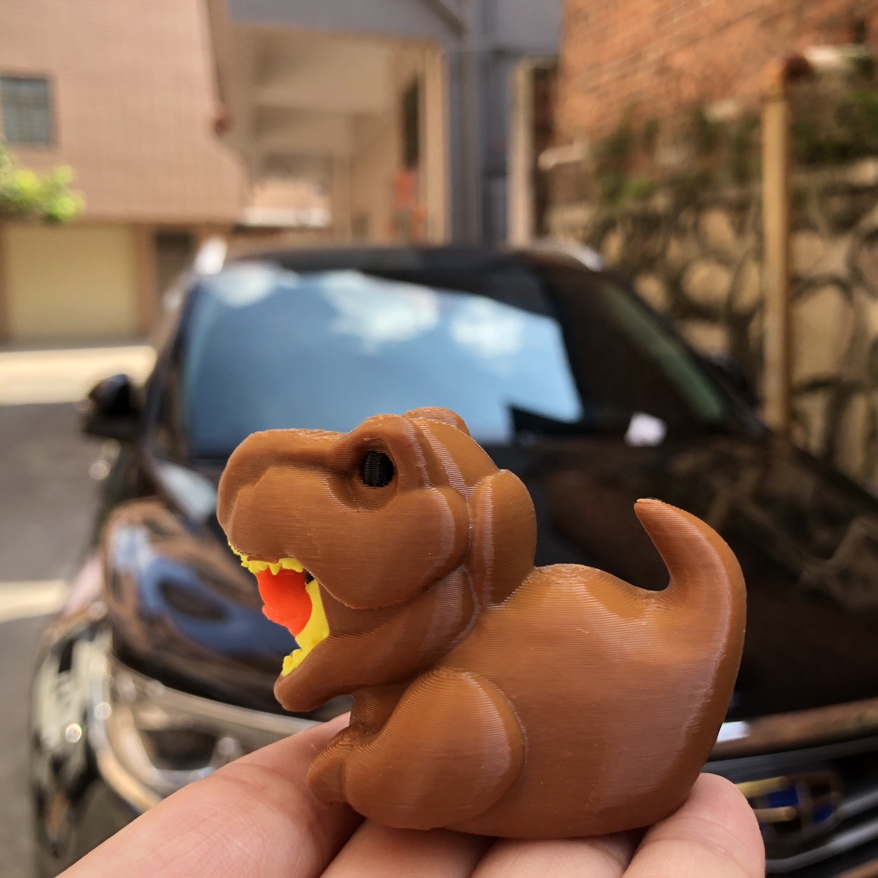 3D 인쇄 공룡 오리 조각상, 공룡 모양의 오리 조각상 - Art Craft Duck 리뷰 및 가격