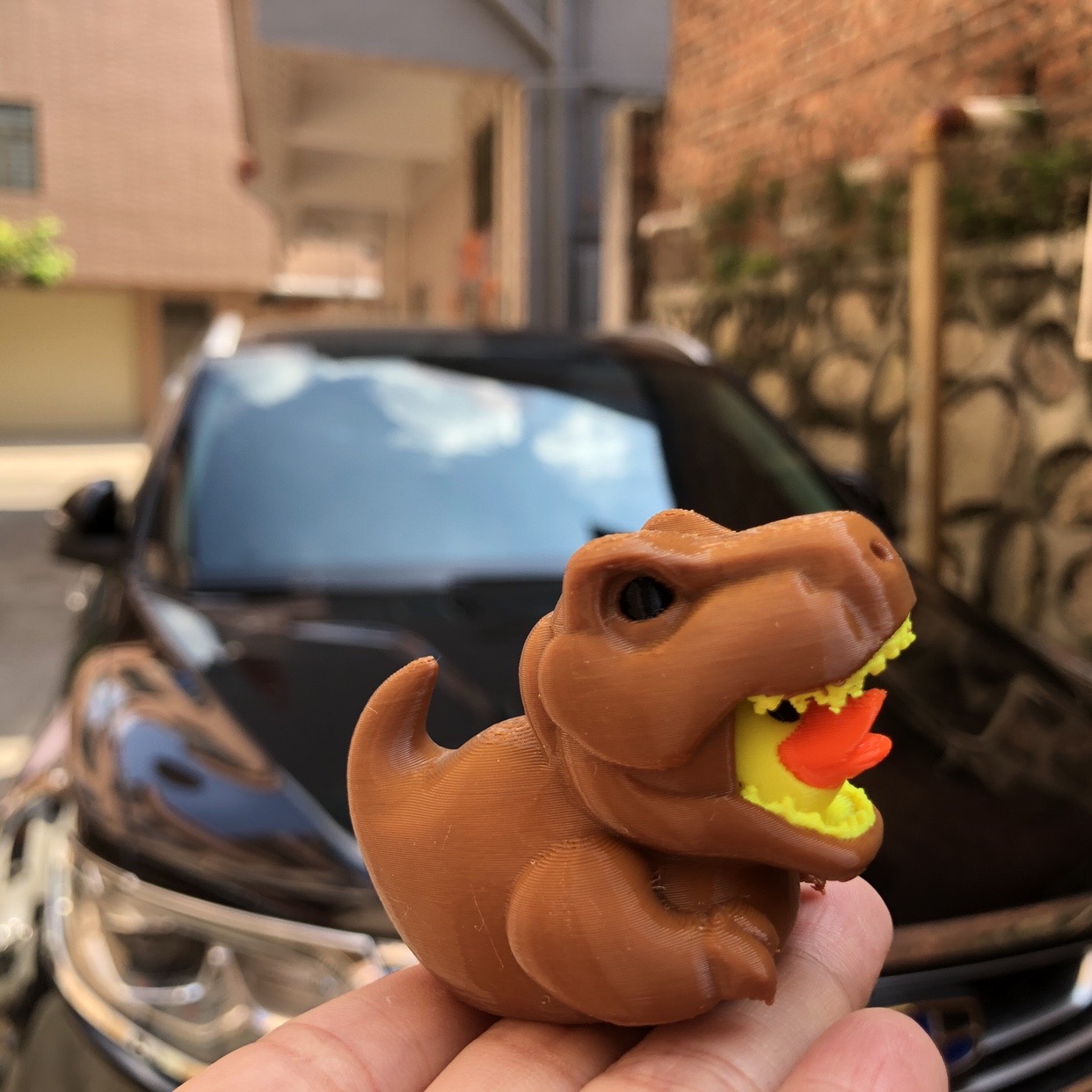 3D 인쇄 공룡 오리 조각상, 공룡 모양의 오리 조각상 - Art Craft Duck 리뷰 및 가격