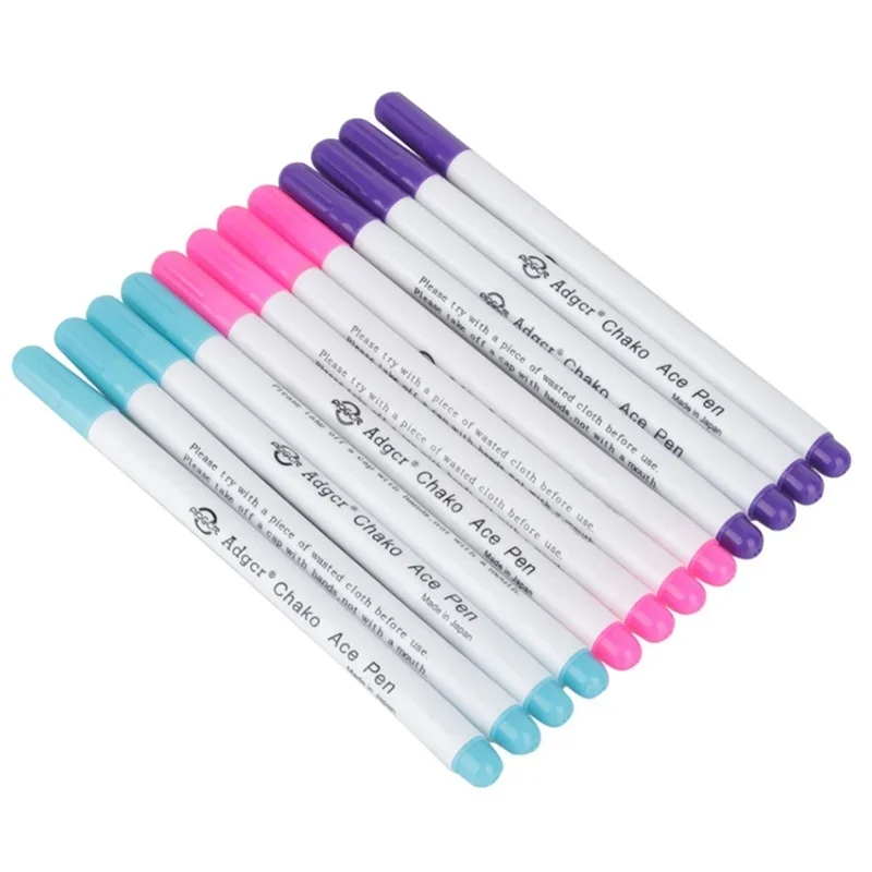 수용성 사라지는 펜 스티치 마커 패브릭 자수에 그리드  - Illustration Marker Set 리뷰 및 가격
