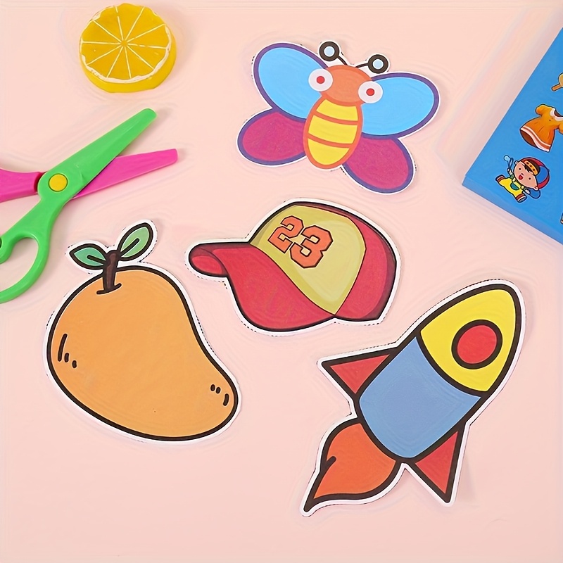 96개 재미있는 종이 자르기 세트, 종이 자르기, 종이 - Art Craft For Toddlers 리뷰 및 가격
