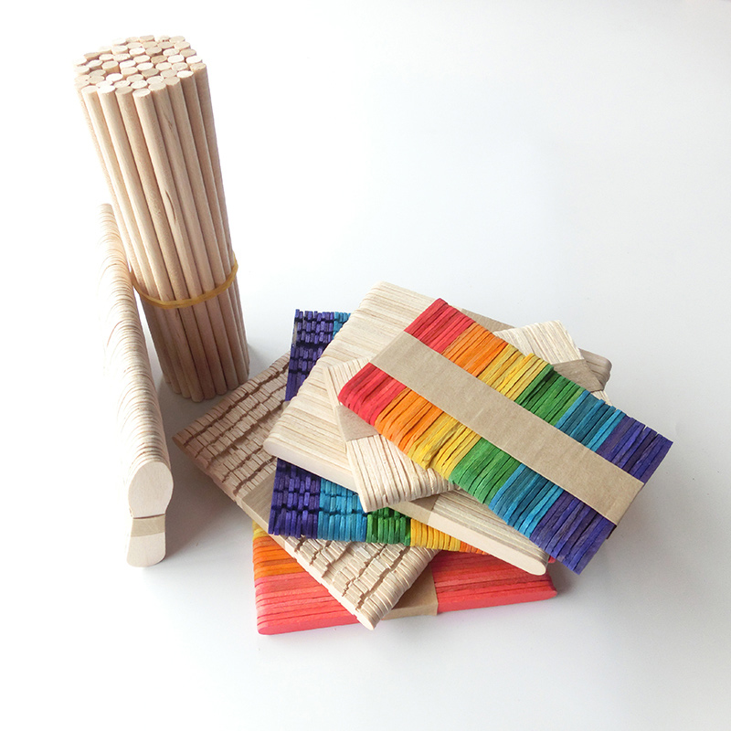 아이스크림 스틱 50개 천연 나무 아이스크림 스푼 디저 - Art Craft With Ice Cream Stick 리뷰 및 가격