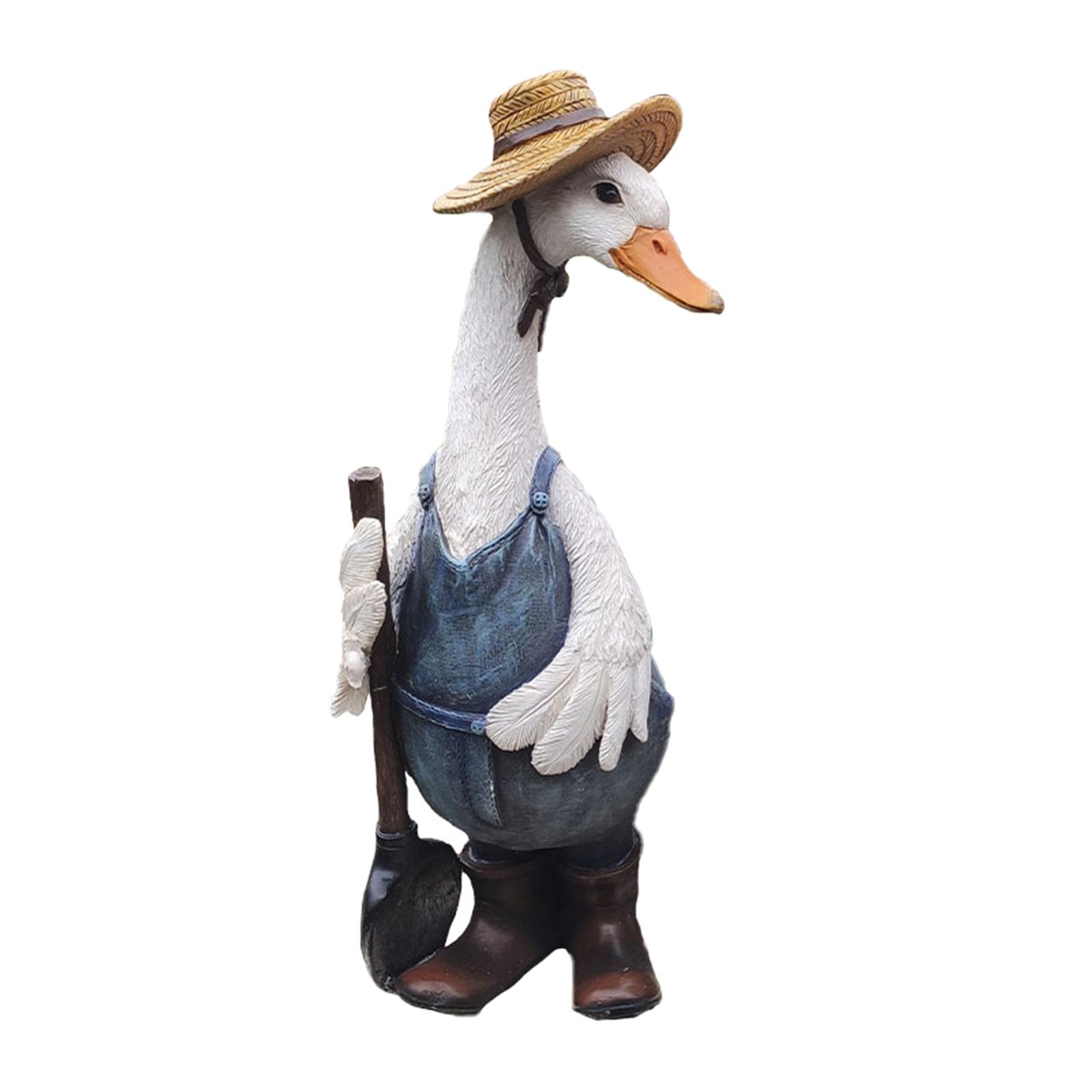 레진 오리 정원 조각상 모델 장식품 빌라 연못 장식 예 - Art Craft Duck 리뷰 및 가격