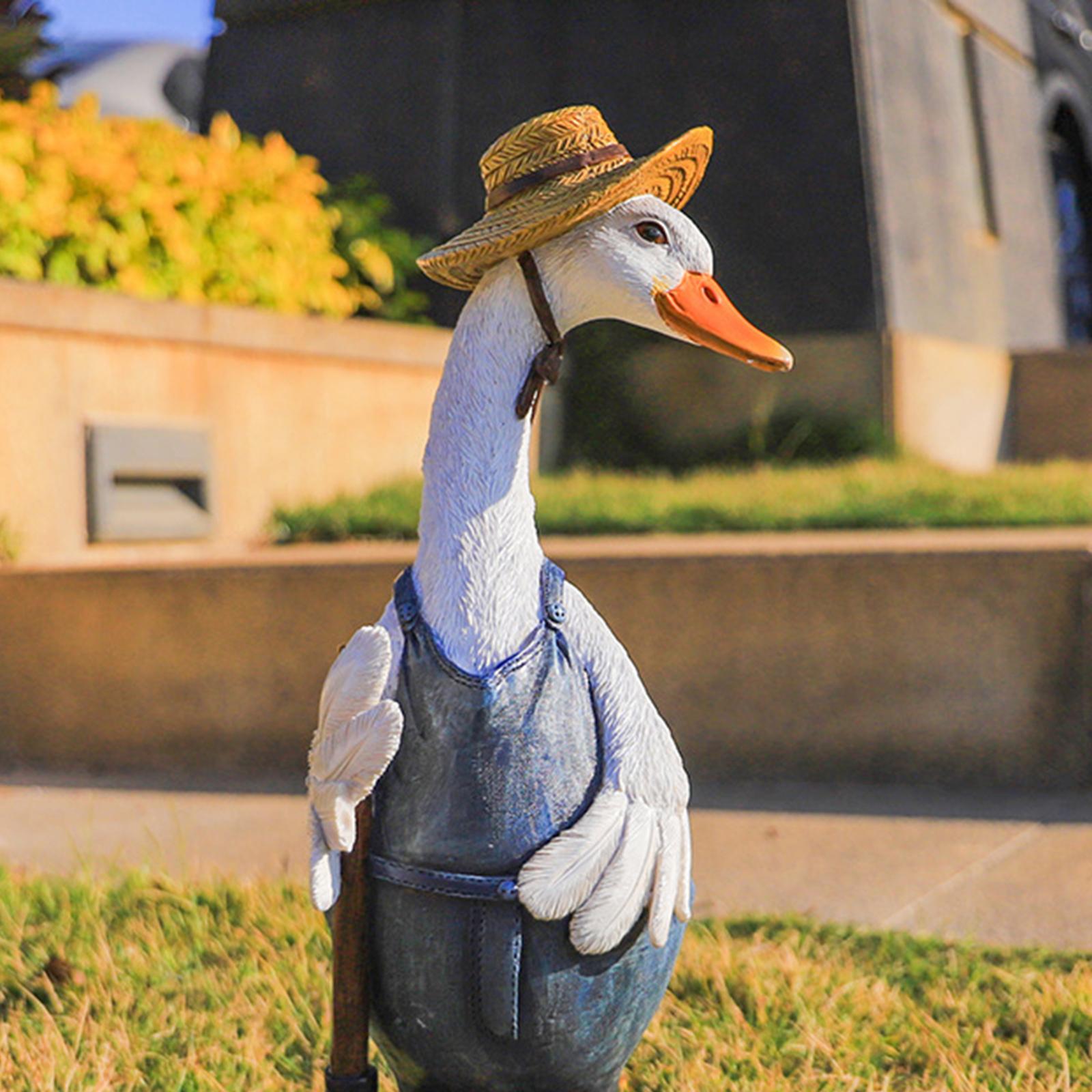 레진 오리 정원 조각상 모델 장식품 빌라 연못 장식 예 - Art Craft Duck 리뷰 및 가격