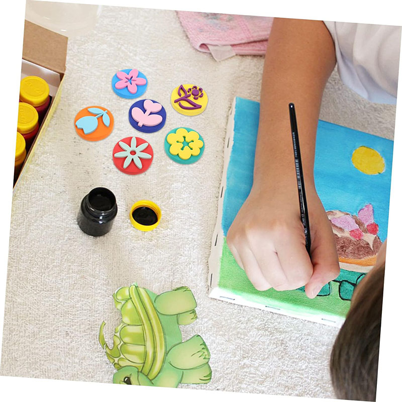 그림에 대 한 6 개/가방 거품 우표 귀여운 동물 미소 - Art Craft For Toddlers 리뷰 및 가격