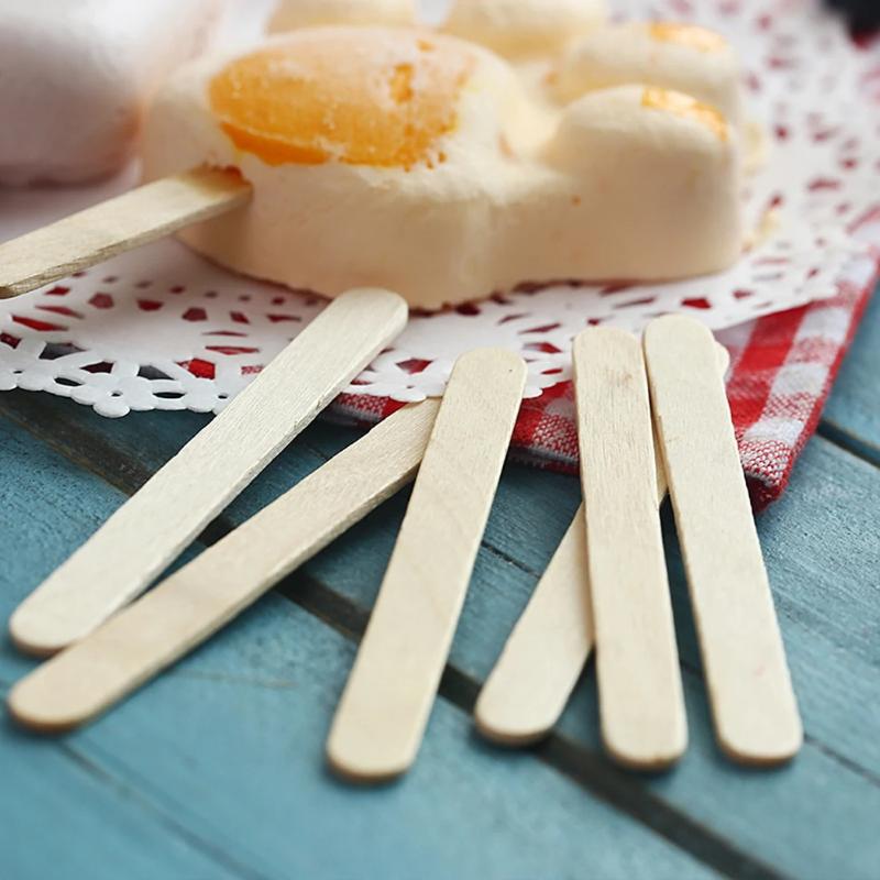 아이스크림 스틱 100개 천연 나무 아이스크림 막대 스 - Art Craft With Ice Cream Stick 리뷰 및 가격