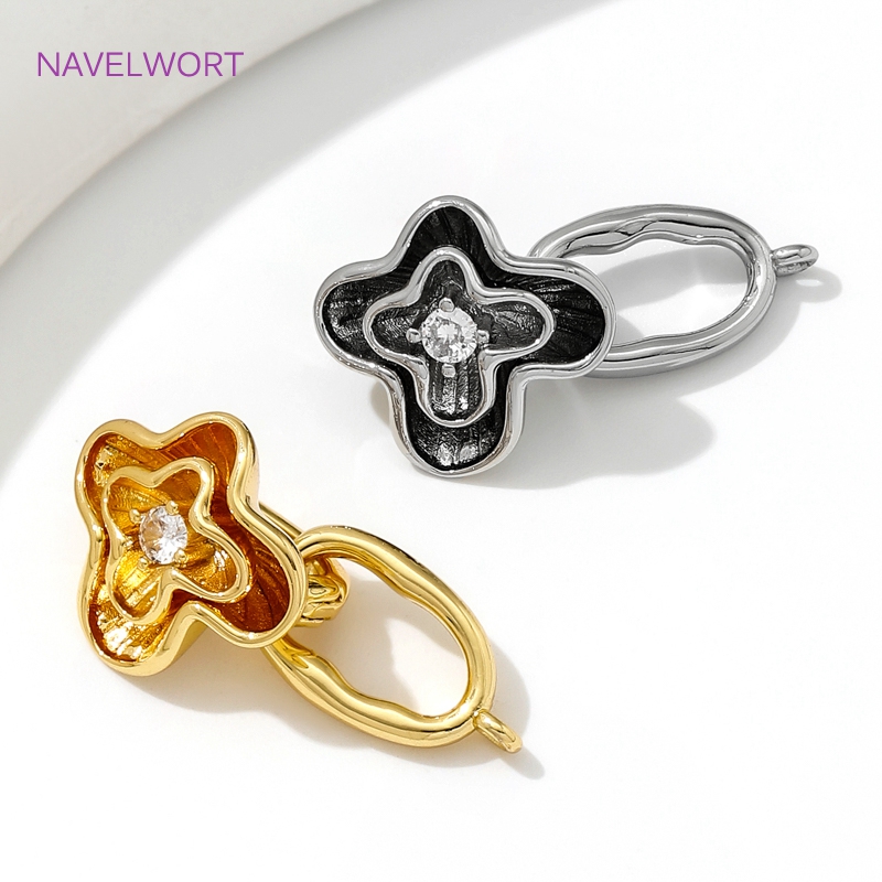 멀티 스타일 18K 금 도금 황동 진주 걸쇠, 커넥터  - Art Craft Diy 리뷰 및 가격