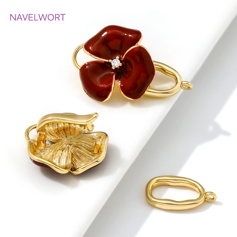 멀티 스타일 18K 금 도금 황동 진주 걸쇠, 커넥터  - Art Craft Diy 리뷰 및 가격
