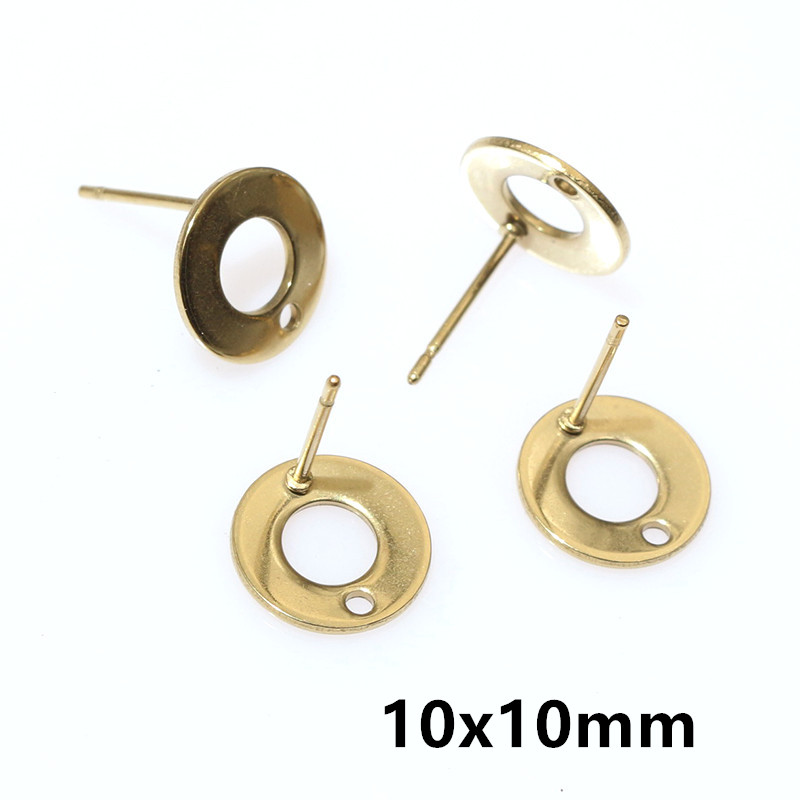 20pcs 스테인레스 스틸 공예 귀걸이 스터드 기하학적 - Art Craft Diy 리뷰 및 가격