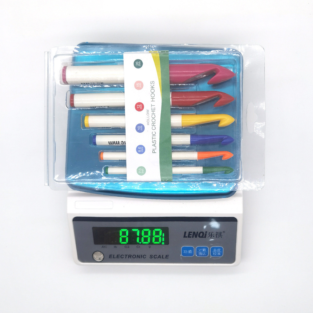 6Pcs 플라스틱 손잡이 뜨개질 원형 뜨개질 바늘 세트 - Knitting Needle Circular 리뷰 및 가격
