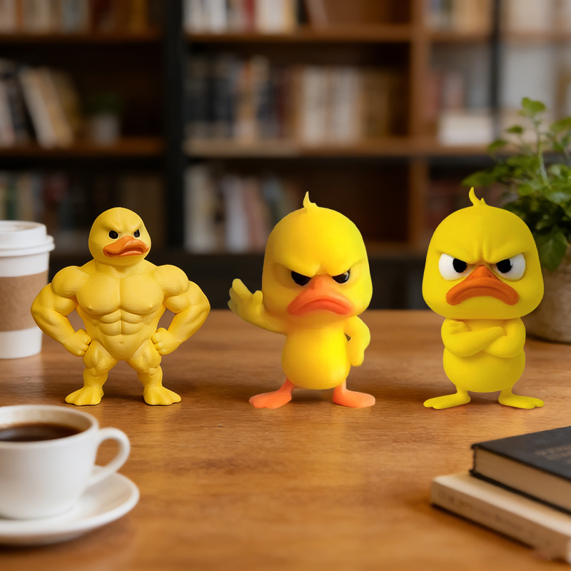 1/3개 화난 노란 오리 조각상, 거부하는 동작을 하는 - Art Craft Duck 리뷰 및 가격