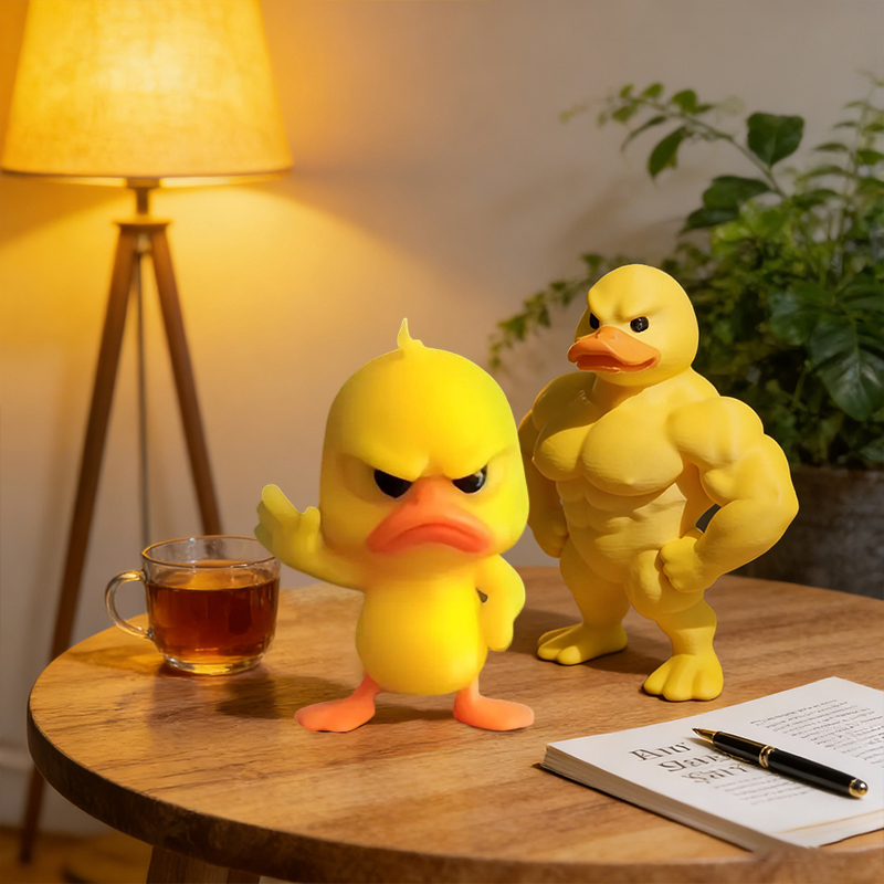 1/3개 화난 노란 오리 조각상, 거부하는 동작을 하는 - Art Craft Duck 리뷰 및 가격