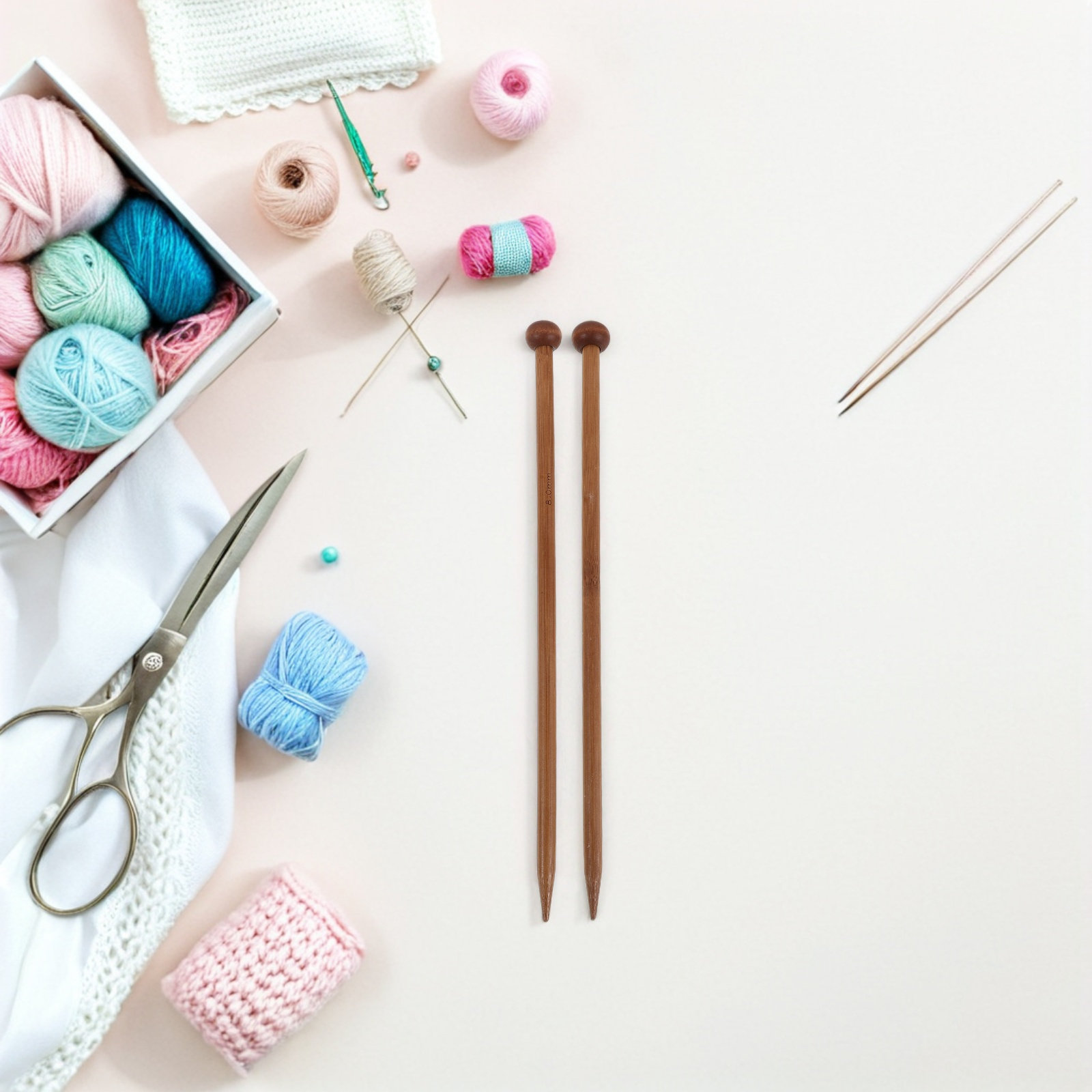 7쌍의 니팅 바늘 세트, 초보자를 위한 나무 원형 양쪽 - Knitting Needle Circular 리뷰 및 가격