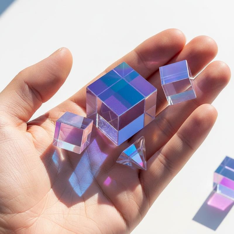 미니 K9 크리스탈 프리즘 큐브 광학 유리 RGB 분산 - Art Craft Optical 리뷰 및 가격