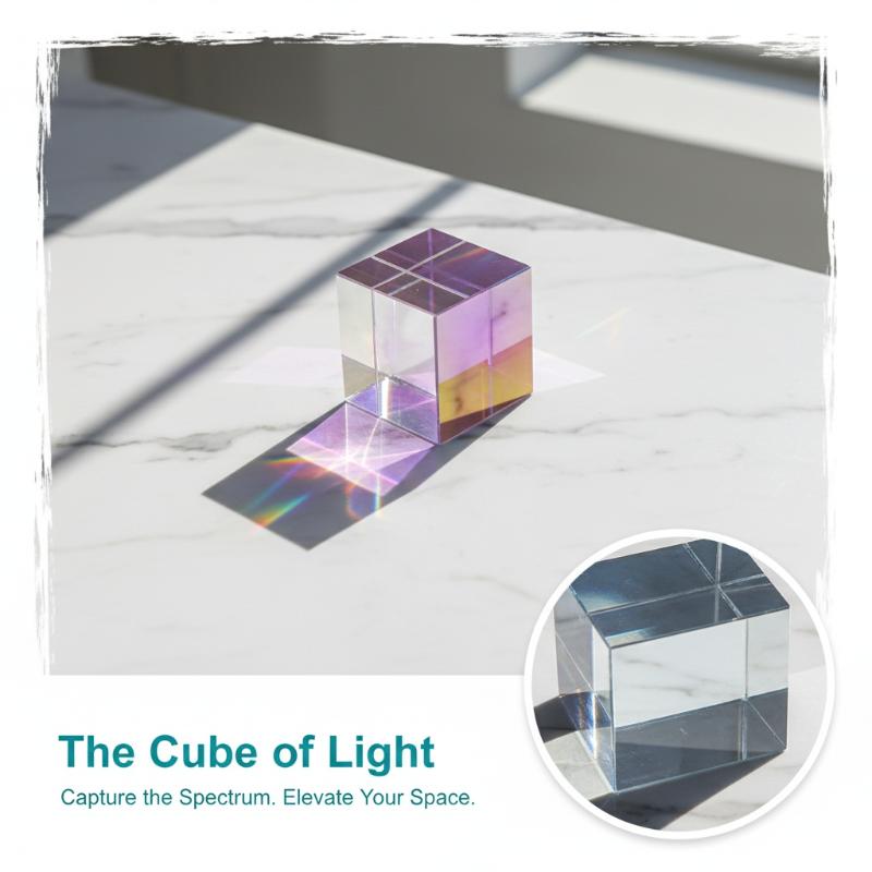 미니 K9 크리스탈 프리즘 큐브 광학 유리 RGB 분산 - Art Craft Optical 리뷰 및 가격